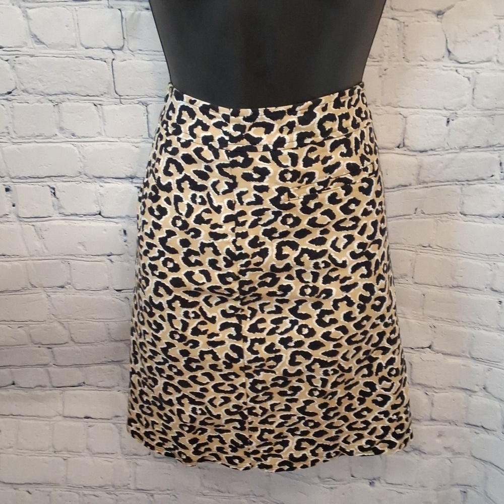 Talbots Size 4 Animal Print Skirt - Picture 2 of 3
